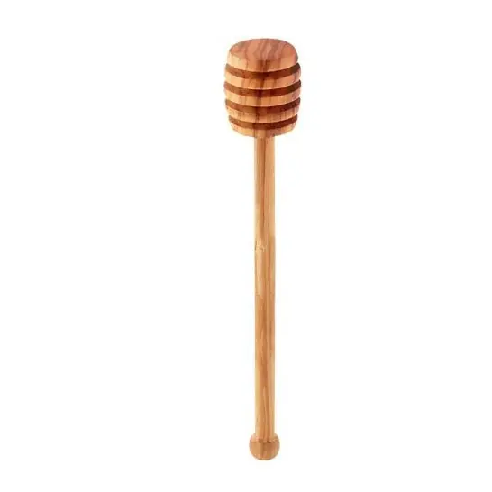 Honey Dipper Stick Server- Olive Wood