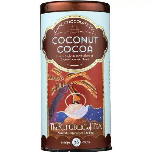 Republic Coconut Cocoa Cuppa Chocolate Tea Bags 36ct.