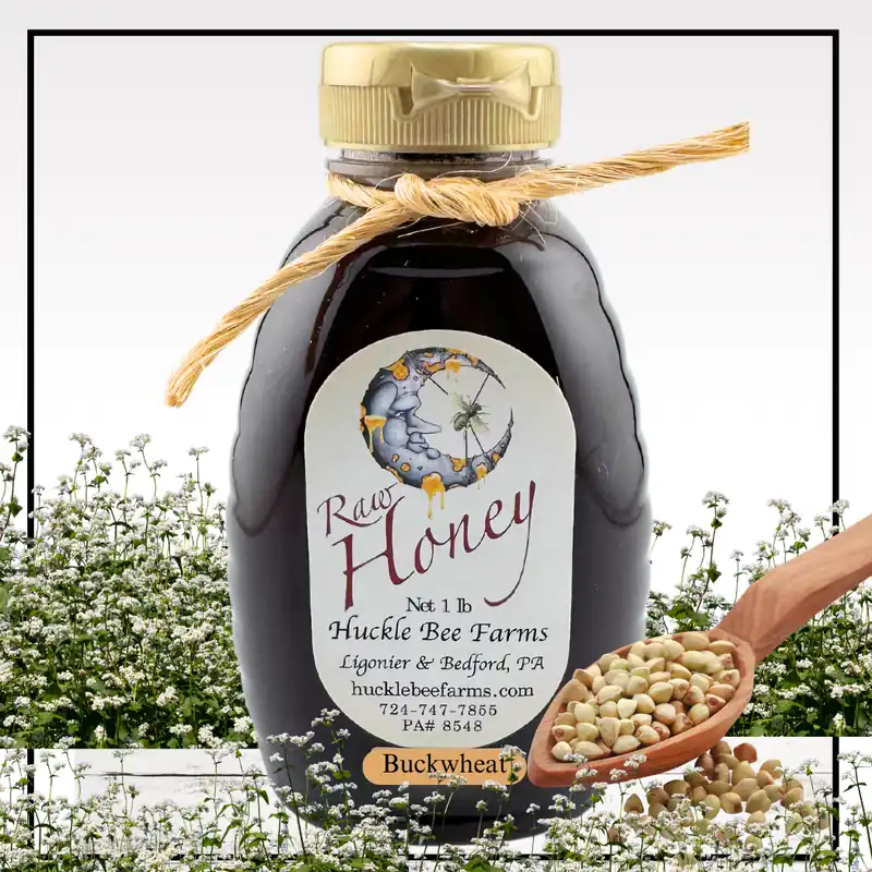 Raw Buckwheat Honey 1lb.