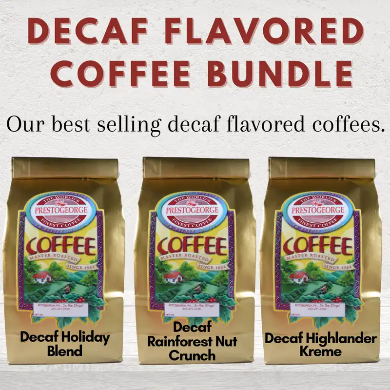 Decaf Flavored Coffee Bundle 3lbs