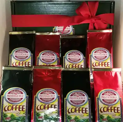 Flavored Coffee Lovers‘ Gift Box - 8 Coffees