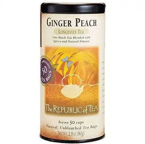 Republic Ginger Peach Black Tea Bags 50ct.