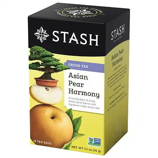 Stash Asian Pear Harmony Green Tea Bags 18ct.