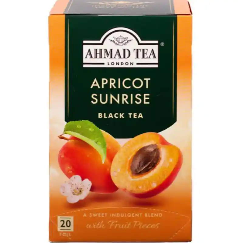 Ahmad Apricot Sunrise Black Tea Bags 20ct.