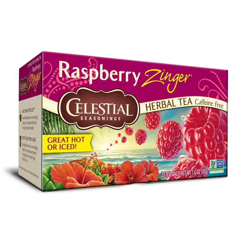 Celestial Seasonings Raspberry Zinger Tea 20ct.