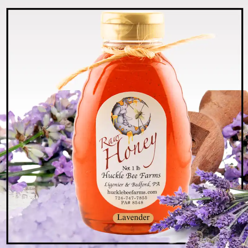 Lavender Infused Honey 1lb.
