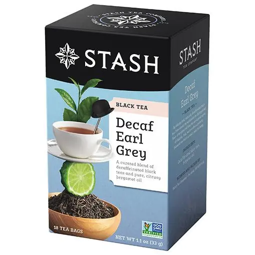 Stash Decaf Earl Grey Tea Bags 18ct.