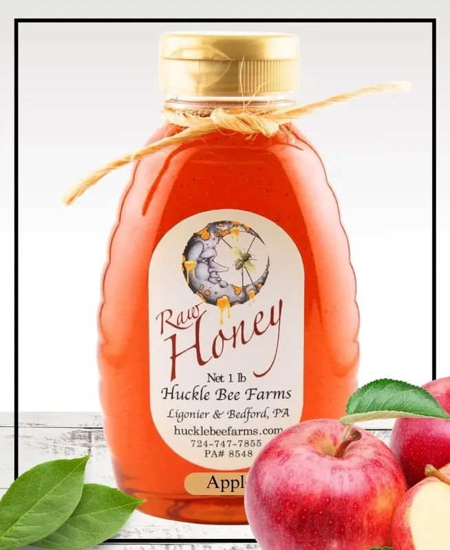 Apple Infused Honey 1lb.