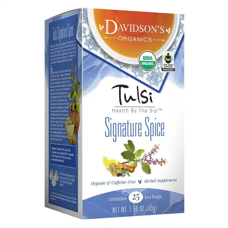 Davidson‘s Tulsi Signature Spice Tea Bags 25ct.