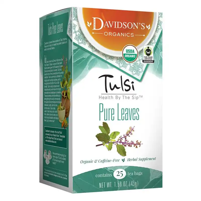 Davidson‘s Tulsi Pure Leaves Tea Bags 25ct.