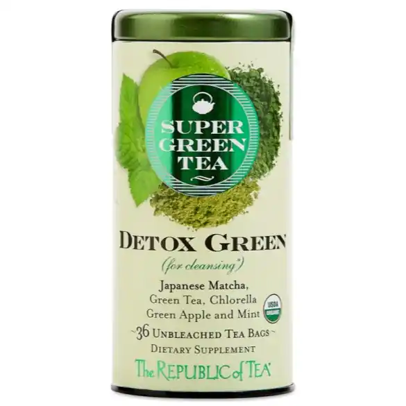 Republic Organic Detox Green SuperGreen Tea Bags 36ct.