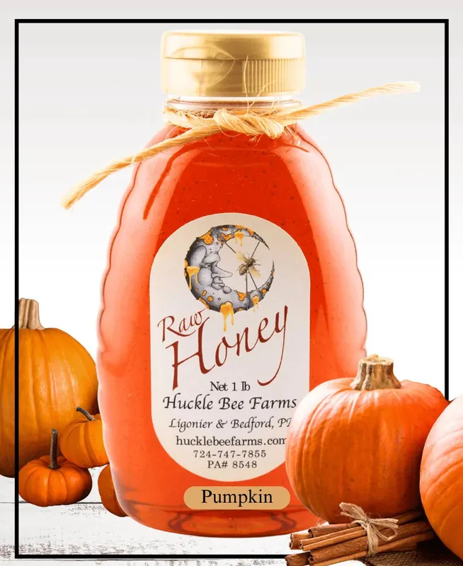 Pumpkin Spice Infused Honey 1lb.