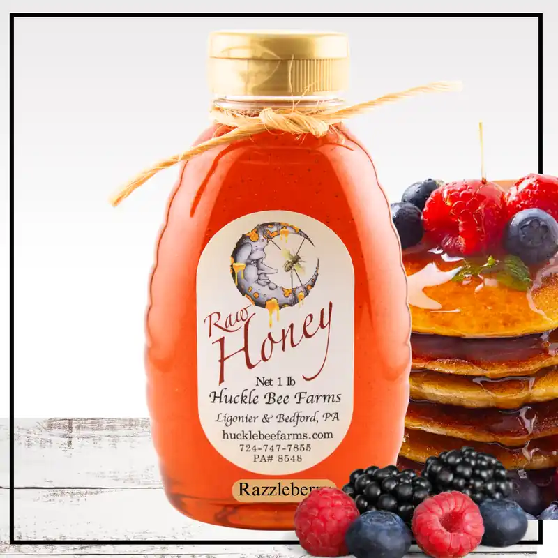 RazzleBerry Infused Honey 1lb.