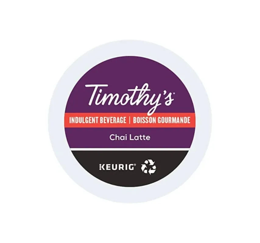 Timothy‘s Indulgence Chai Latte K-Cup® Pods (Box of 24)