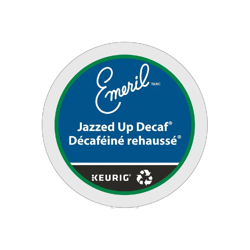 Emeril‘s Decaffeinated Jazzed Up K-Cup® Recyclable Pods (Box of 24)