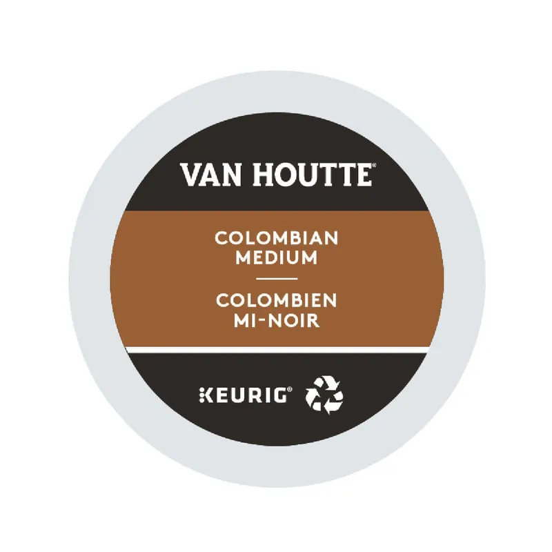 Van Houtte Colombian Medium K-Cup® Recyclable Pods (Box of 24)