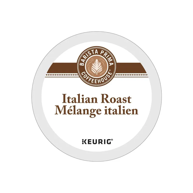 Barista Prima Italian Roast K-Cup® Recyclable Pods (Box of 24)