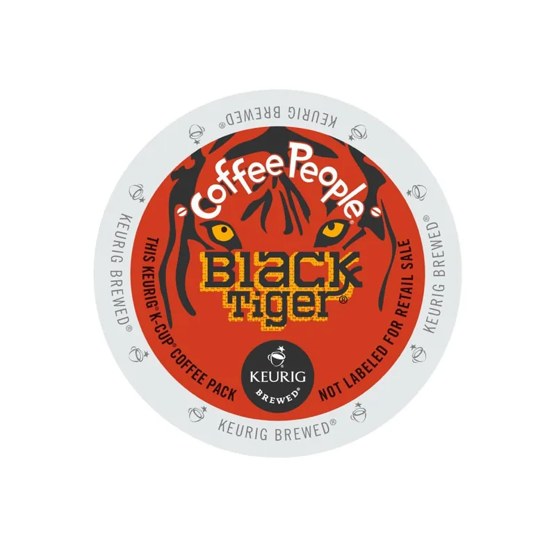 Coffee People Black Tiger Extra Bold K-Cup® Pods (Box of 24)