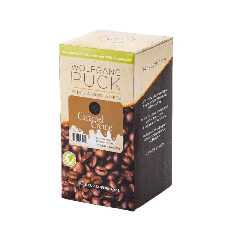 Wolfgang Puck Caramel Crème Pods