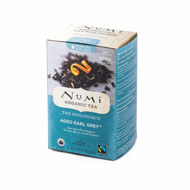 Numi Organic Tea Aged Earl Grey Tea Bags