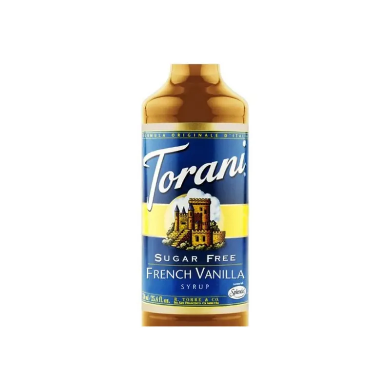 Torani Sugar-Free French Vanilla Syrup (750ml)