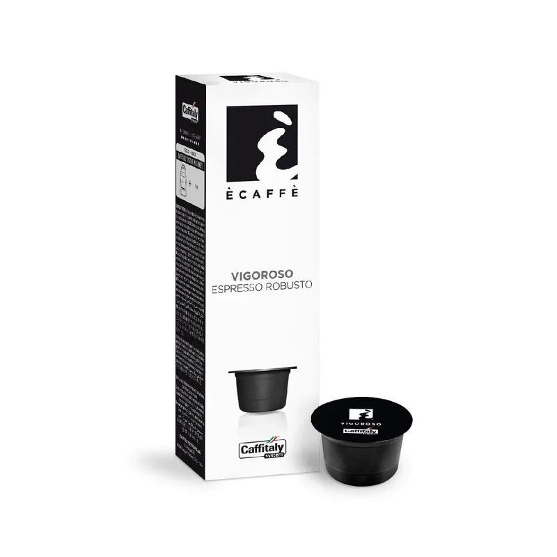 Caffitaly Ecaffe Vigoroso Espresso Coffee Capsules