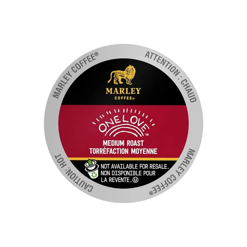 Marley Coffee One Love Single Serve Coffee Pods (Box of 24)