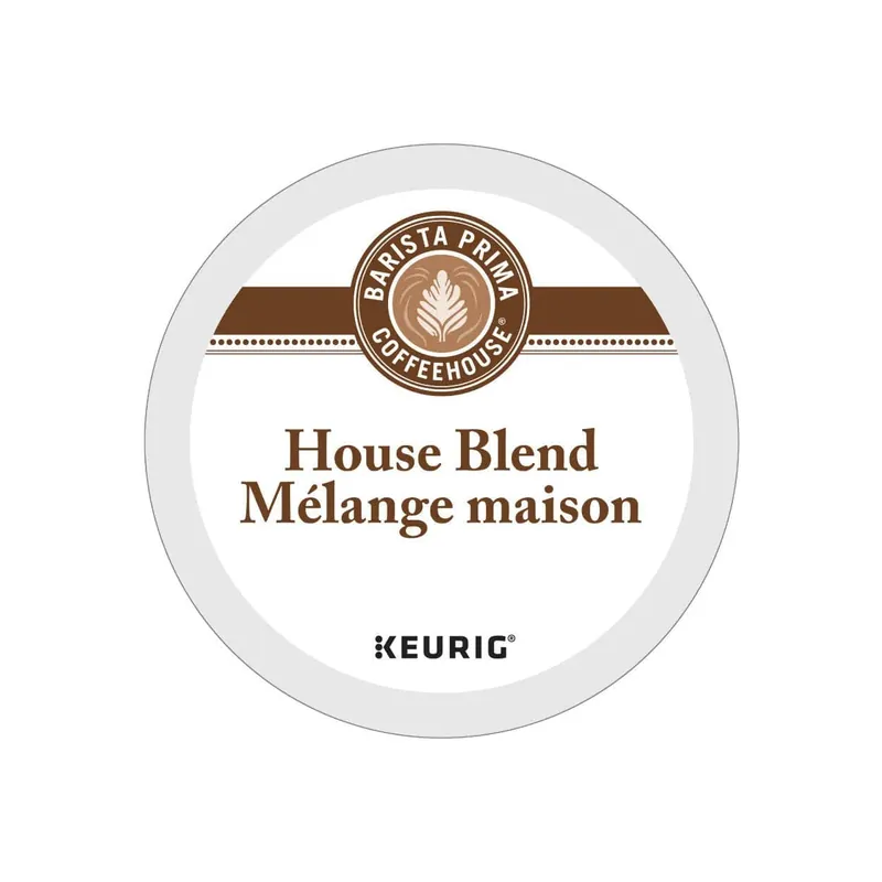 Barista Prima House Blend K-Cup® Recyclable Pods (Case of 96)