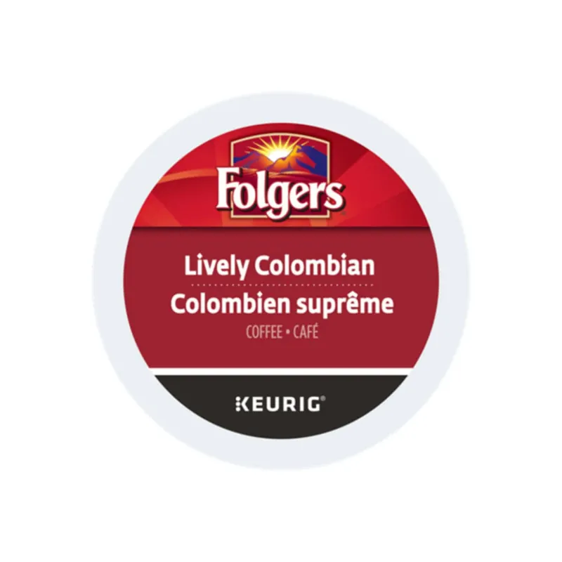 Folgers Gourmet Selections Lively Colombian K-Cup® Pods (Case of 96)