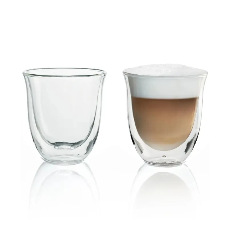 De‘Longhi Double Walled Cappuccino & Coffee Glasses (Set of 2)
