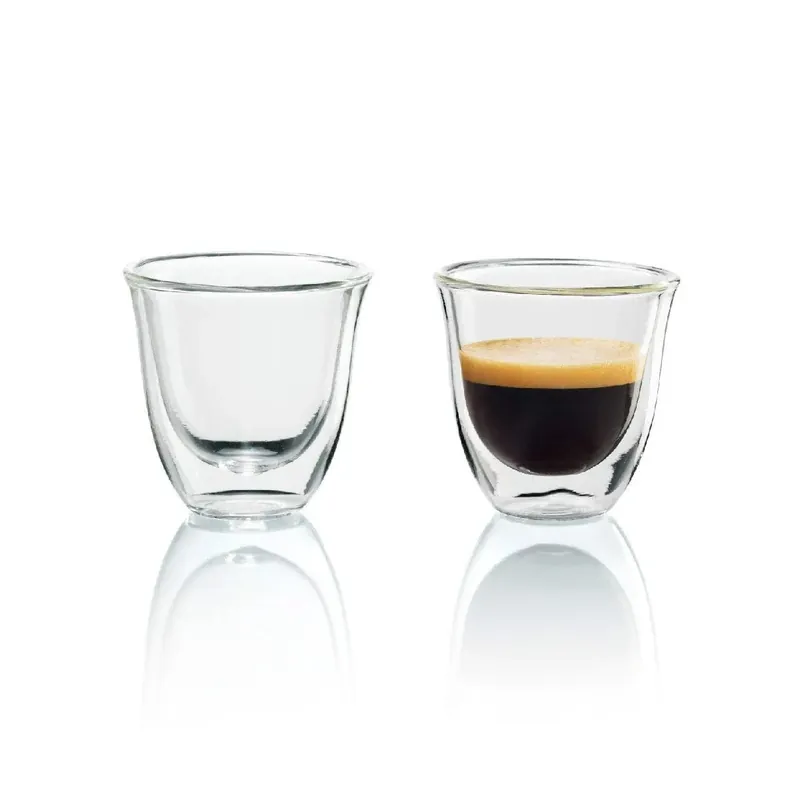 De‘Longhi Double Walled Espresso Glasses (Set of 2)