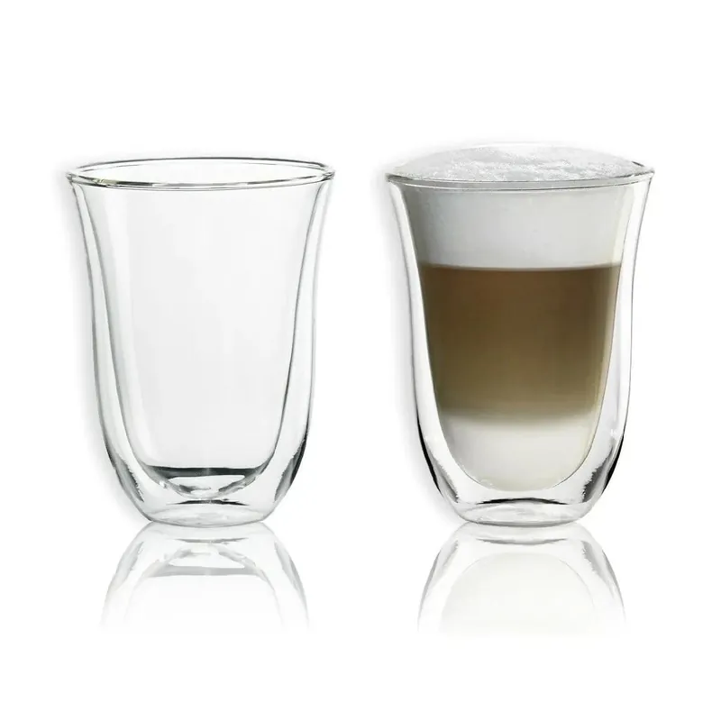 De‘Longhi Double Walled Latte Macchiato Glasses (Set of 2)
