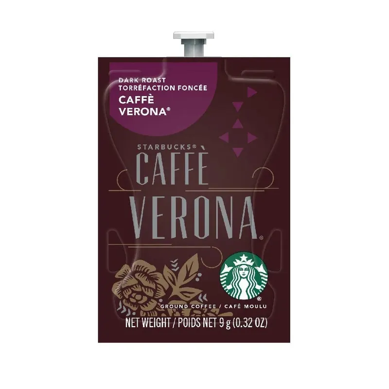 Flavia Starbucks Caffe Verona Dark Roast Coffee Freshpacks (Case of 76)