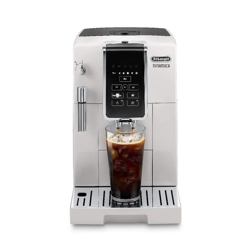 De‘Longhi Dinamica Super Automatic Espresso & Coffee Machine - ECAM35020W (White)