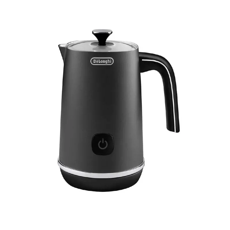 De‘Longhi Distinta Electric Milk Frother Plus (EMF1BK) (Black Metal)
