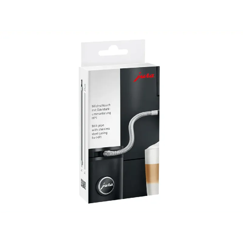 Jura Milk Pipe with Stainless Steel Sheathing HP1 24112