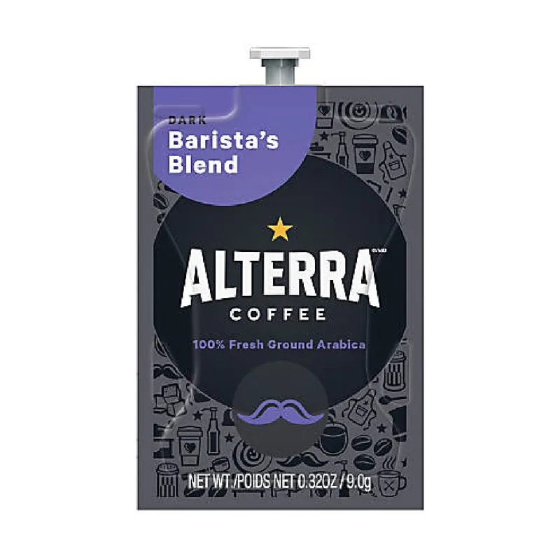 Flavia Alterra Barista‘s Blend Dark Roast Coffee Freshpacks (Case of 100)