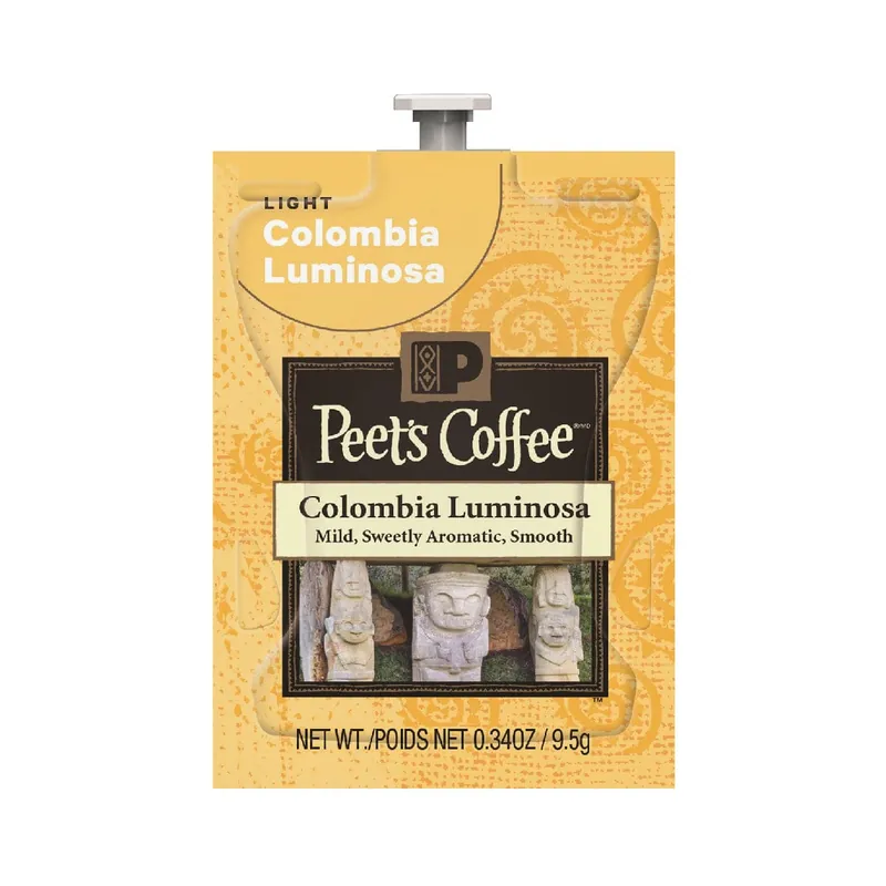 Flavia Peet‘s® Colombia Luminosa Light Roast Coffee Freshpacks (Case of 72)