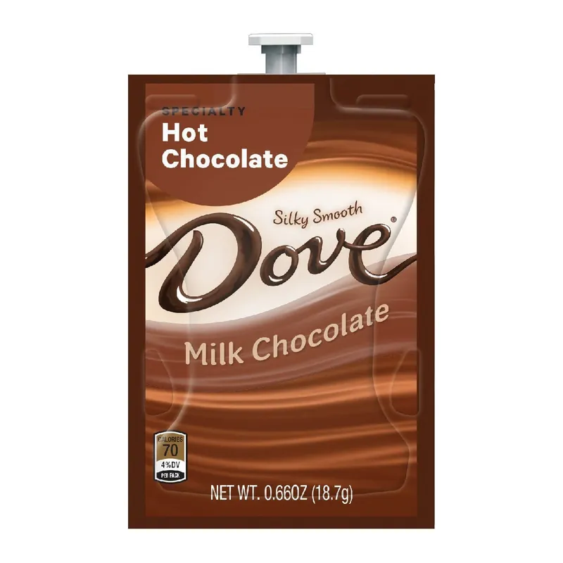 Flavia Dove® Milk Hot Chocolate Freshpacks (Case of 72) - Discontinued