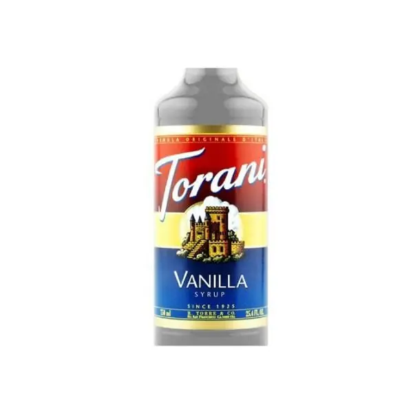 Torani Vanilla Syrup (750ml)