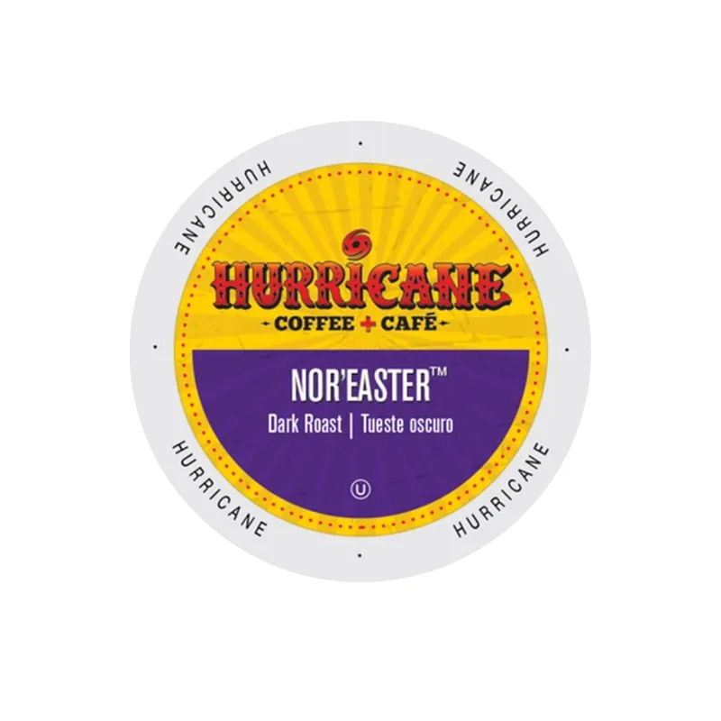 Hurricane Coffee Nor‘Easter Single-Serve Coffee (Box of 24)