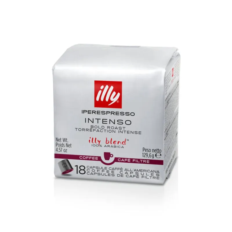 Illy Iperespresso Intenso Dark Espresso Capsules (Box of 18)