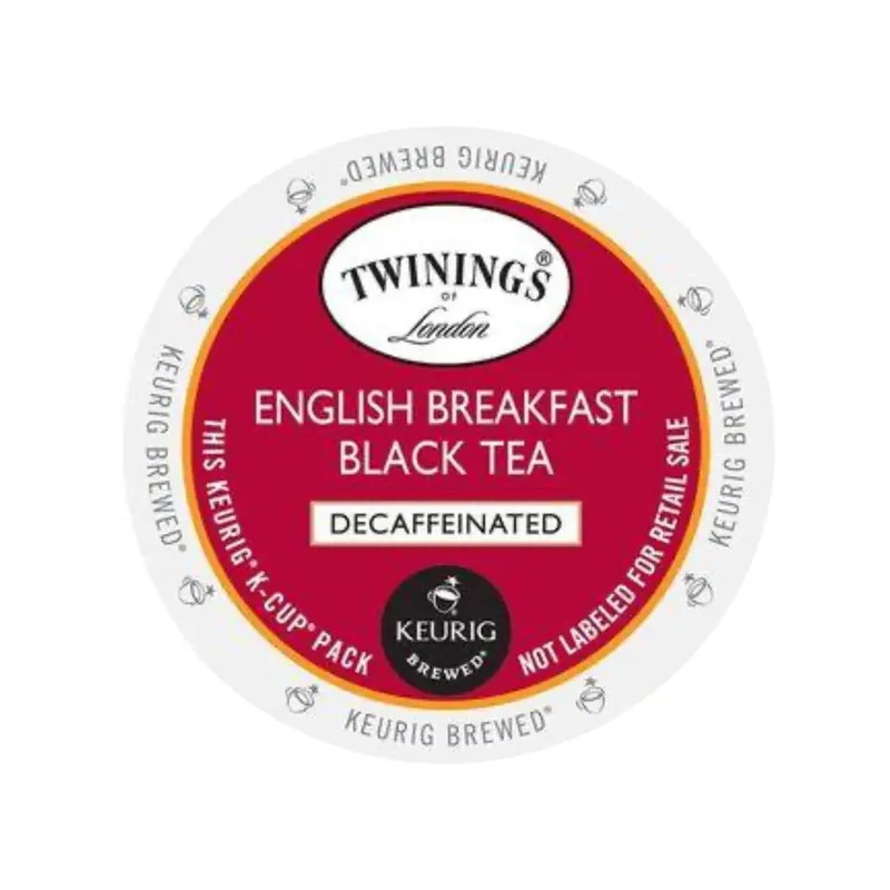Twinings Tea English Breakfast Decaf K-Cup® Pods (Case of 96)