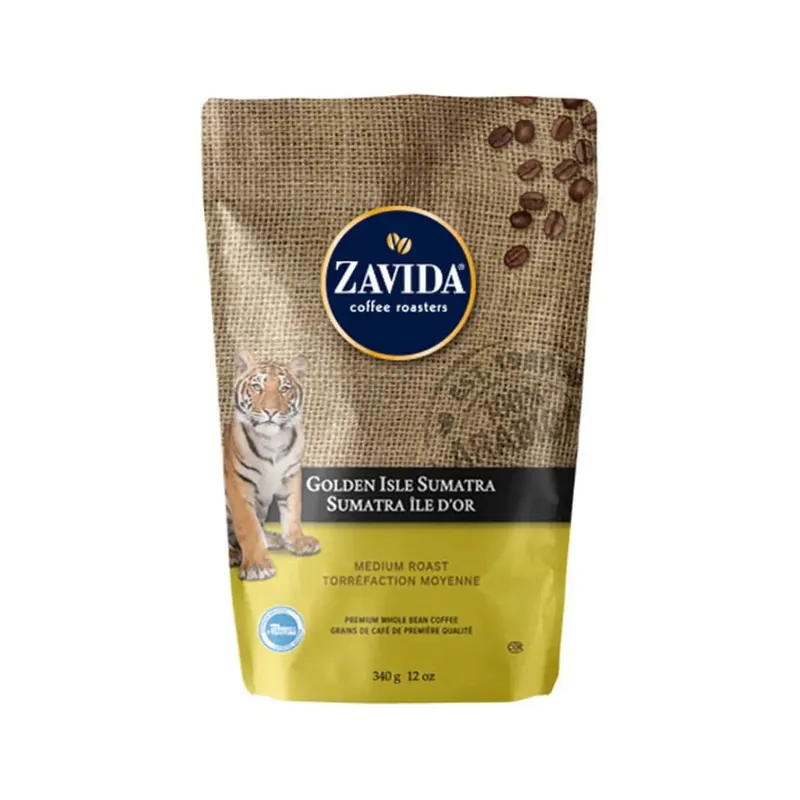 Zavida Golden Isle Sumatra Whole Bean Coffee (12 oz.)