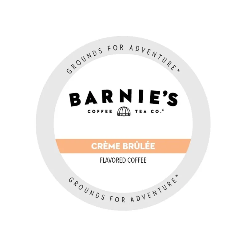 Barnie‘s Creme Brulee Single-Serve Coffee Pods (Case of 96)