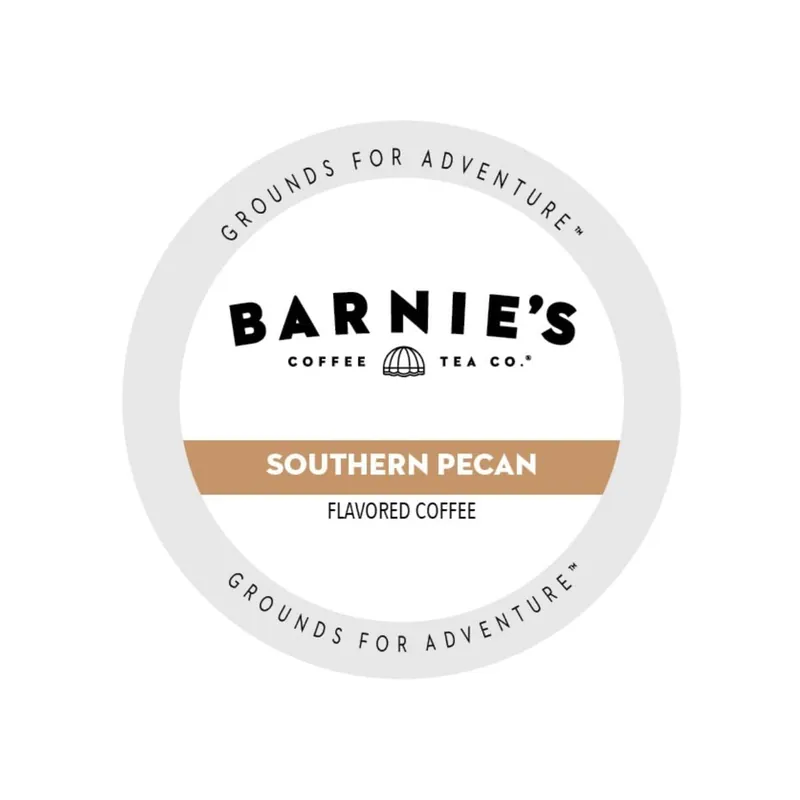 Barnie‘s Southern Pecan Single-Serve Coffee Pods (Case of 96)