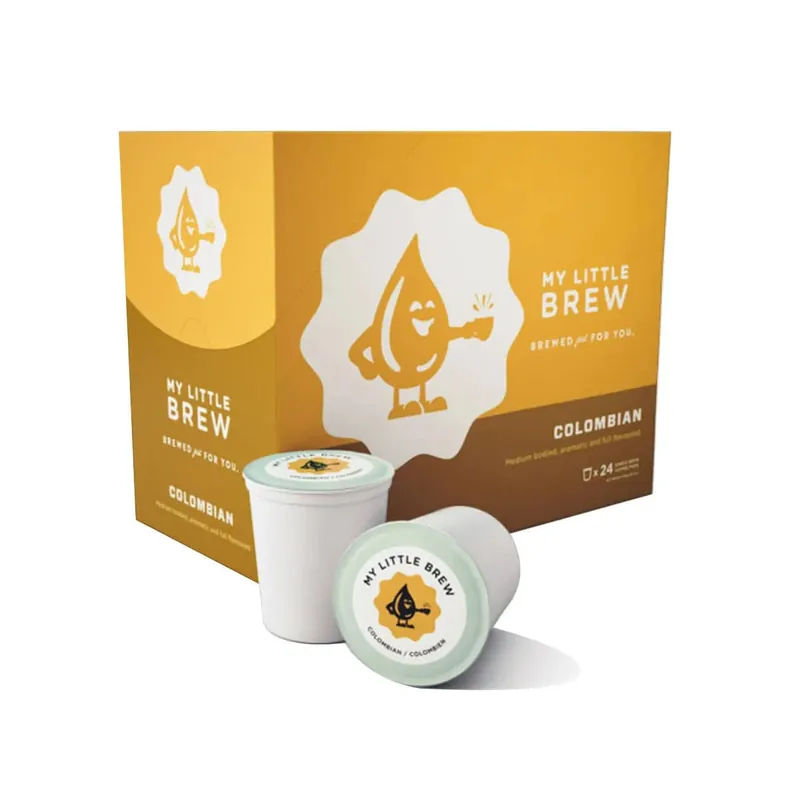 My Little Brew Colombian Single-Serve Coffee Pods (Box of 24)