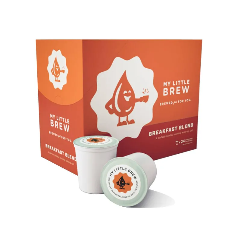 My Little Brew Breakfast Blend Single-Serve Coffee Pods (Case of 96)
