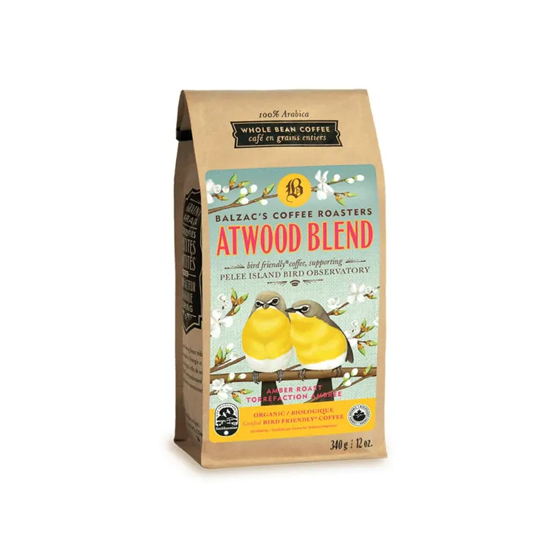 Balzac‘s Bird Friendly Atwood Blend Organic Whole Bean Coffee (0.75 lb)