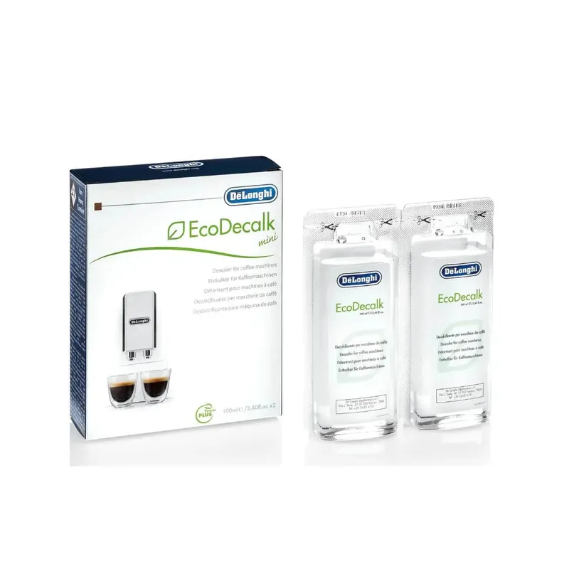 De‘Longhi EcoDecalk Mini Descaling Solution Set 2x100mL DLSC200 (2x3.4 oz)